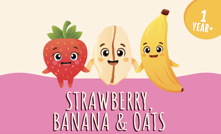 Strawberry Banana Oats
